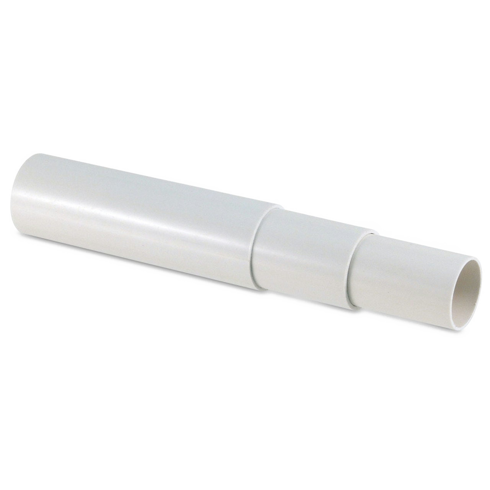 White telescopic tube