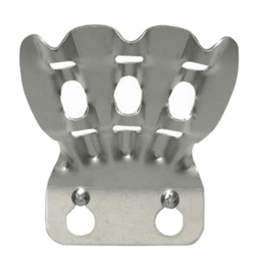 Three finger stamped metal bracket