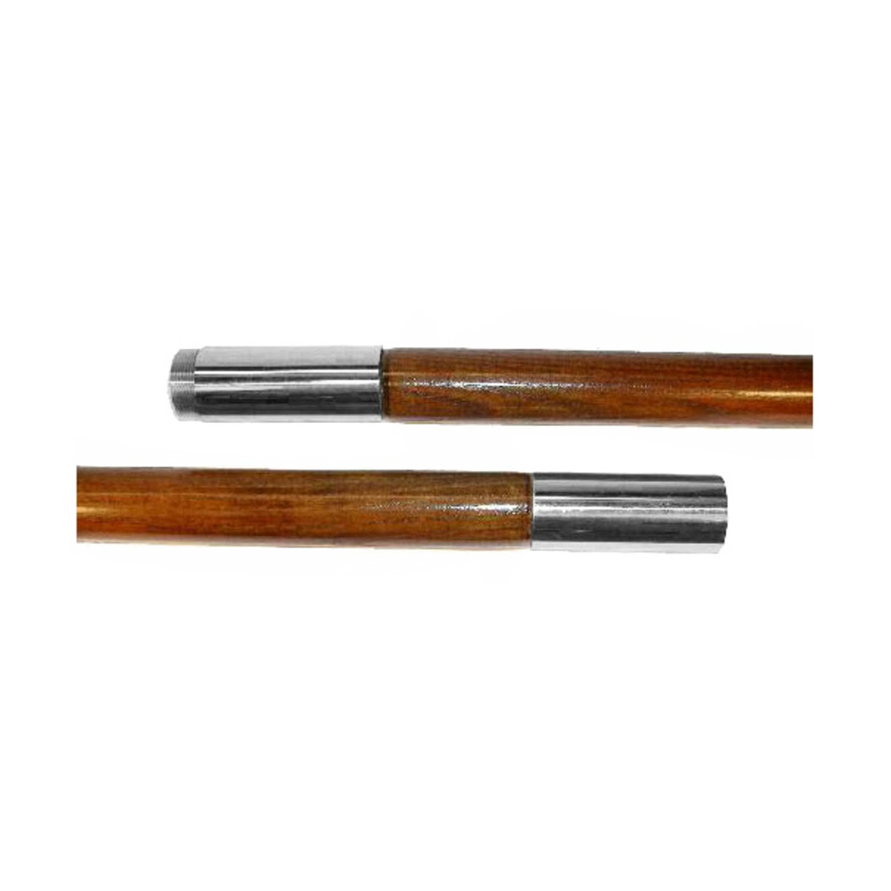 Two wood pieces from an indoor flagpole