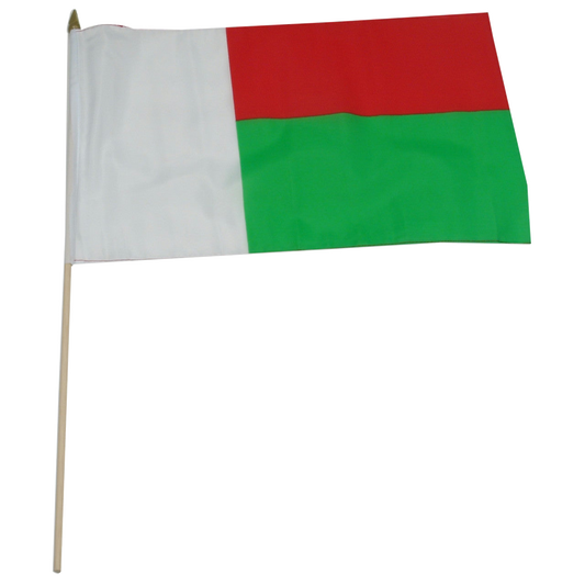 Madagascar flag 12 x 18 inch