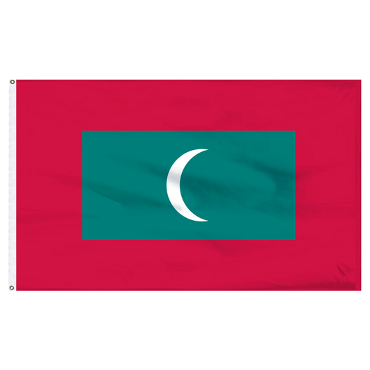 Maldives 5' x 8' Nylon Flag
