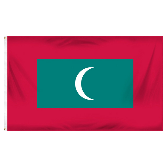 Maldives Flag 3ft x 5ft Printed Polyester