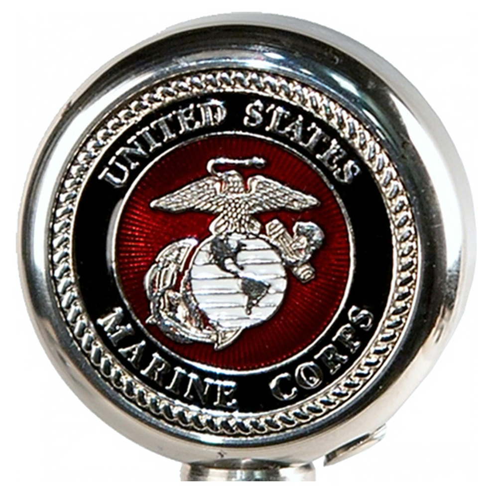 United States Marine Corps emblem motorcycle flag topper