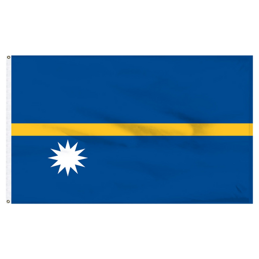 Nauru 5' x 8' Nylon Flag