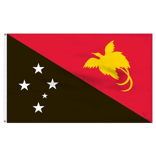Papua New Guinea 5' x 8' Nylon Flag