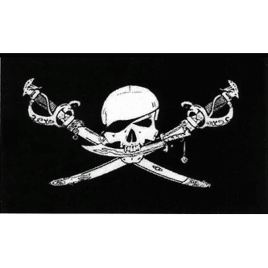 Pirate (Bethren Of The Coast) Flag 3ft x 5ft printed polyester