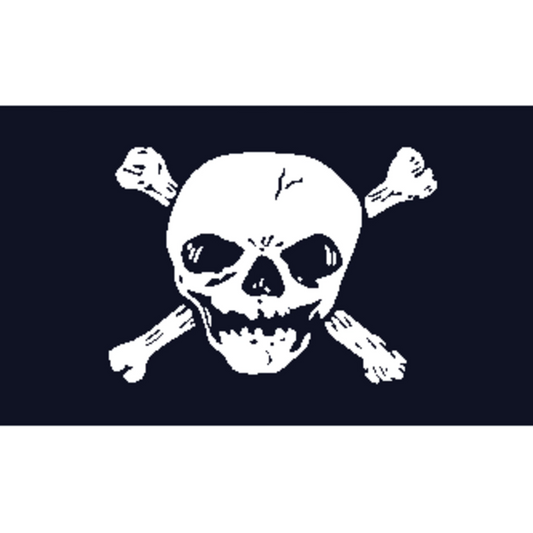 Pirate (Big Skull) Flag 3ft x 5ft printed polyester