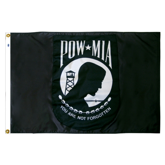 POW/ MIA Flag 3' x 5' Nylon Single-Sided