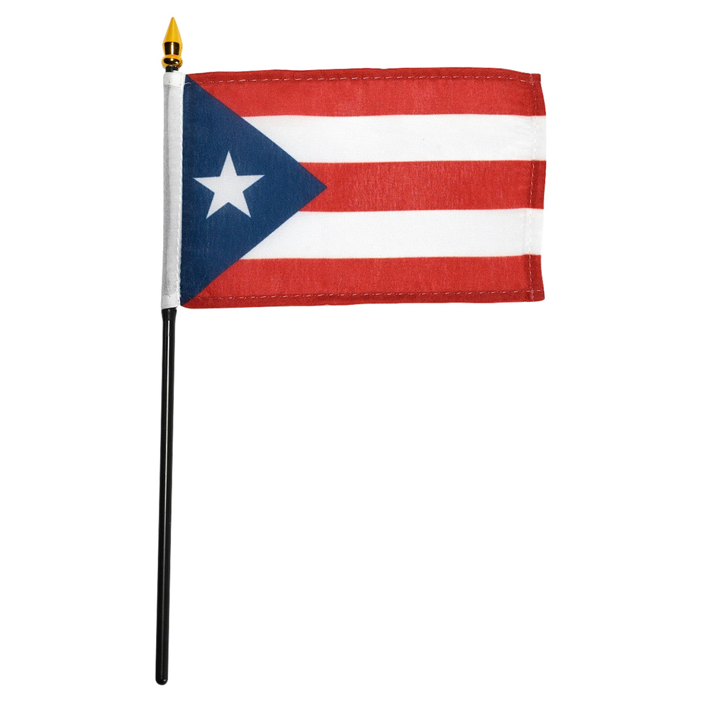 Flag of Puerto Rico on a white background