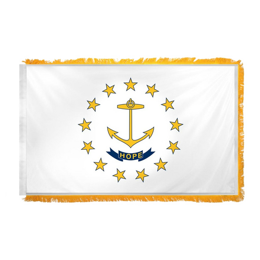 Super Tough Rhode Island Indoor Flag 3' x 5' Nylon