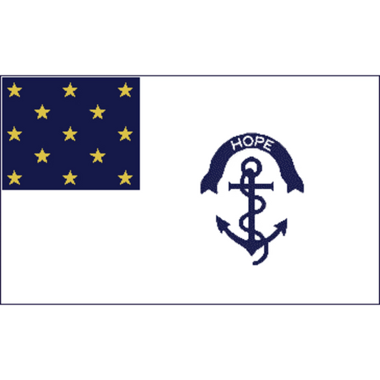 Rhode Island Regiment 3ft x 5ft Nylon flag