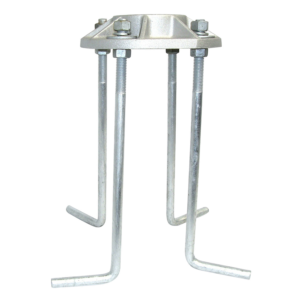 Silver shoe base anchor bolt