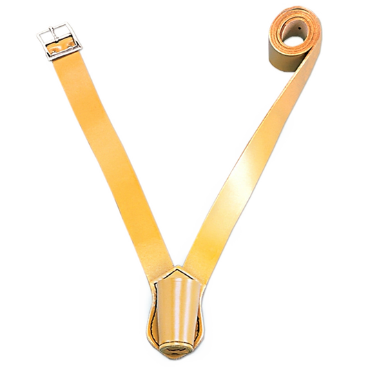 Single Strap Russet Beige Carrying Belt - 15in x 45in