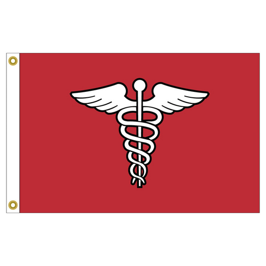 US Yacht Club Surgeon 12in x 18in Nylon Flag