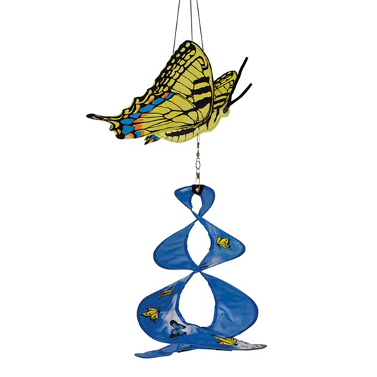 Swallowtail Theme Duet Hanging Decor - 24"