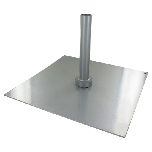 Swooper flag flagpole flat base