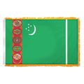 Turkmenistan 3ft x 5ft Nylon Flag