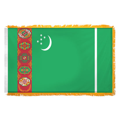 Turkmenistan 3ft x 5ft Nylon Flag