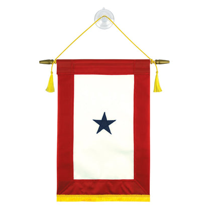 Blue Star Service Banner - 12" x 18"
