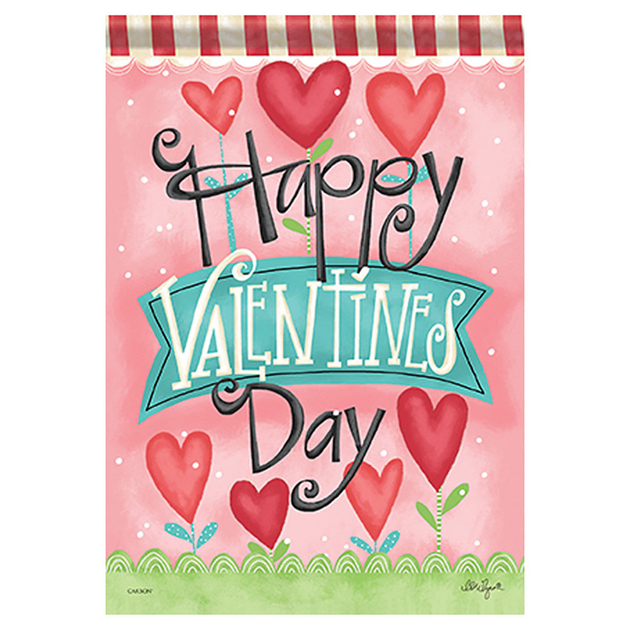 Valentine Banner Flag - Valentine Wishes - 28in x 40in