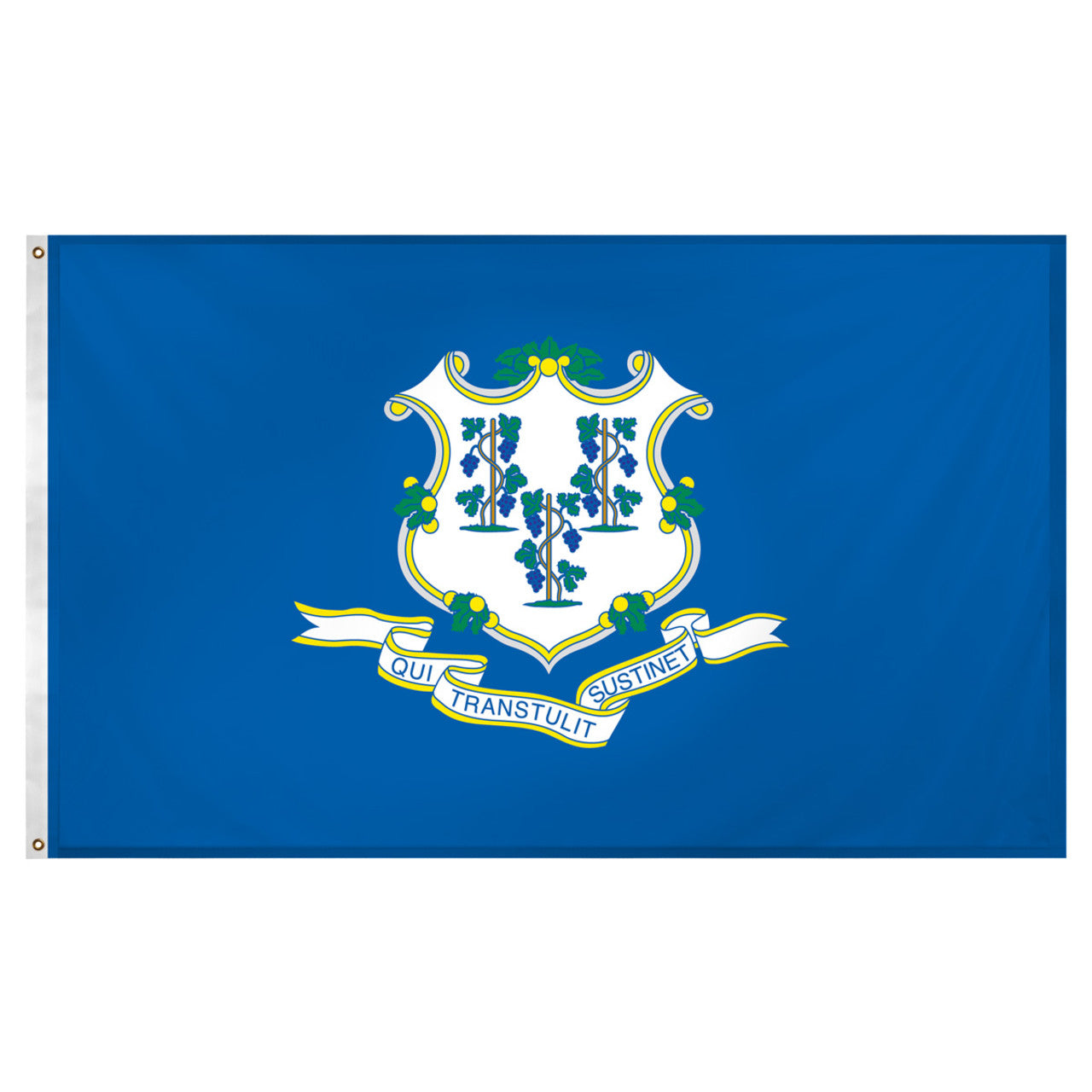 Connecticut flag 3 x 5 feet Super Knit Polyester