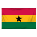 Ghana 3ft x 5ft Printed Polyester Flag