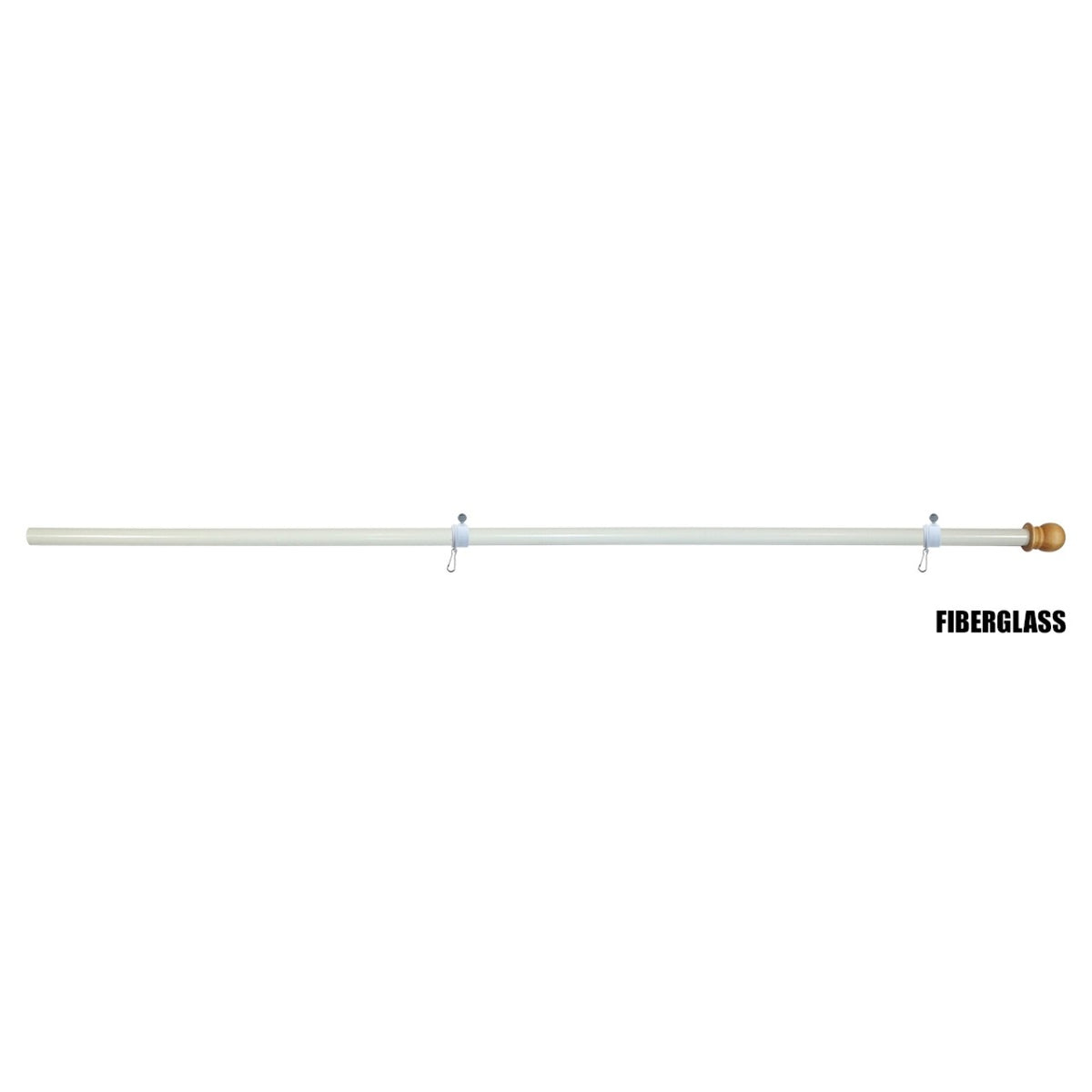 Fiberglass flagpole