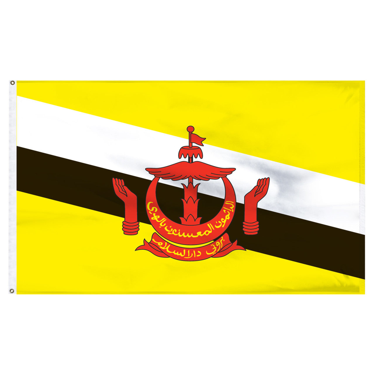 Brunei 4' x 6' Nylon Flag