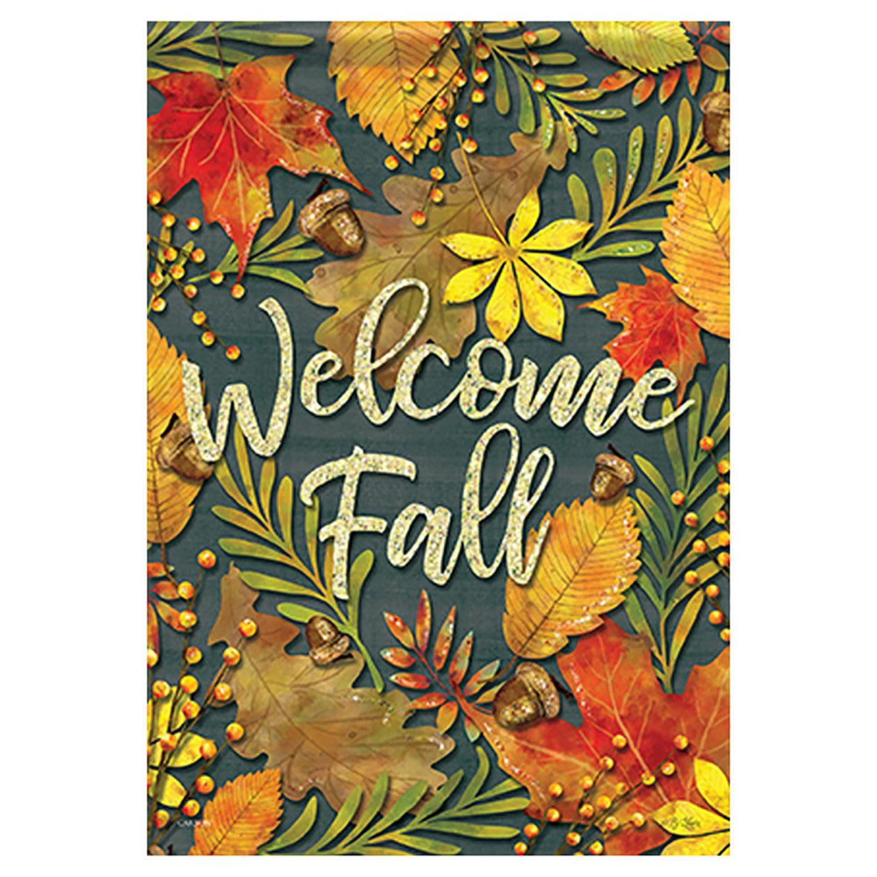 Carson Fall Garden Flag - Fall Leaves - 12.5in x 18in
