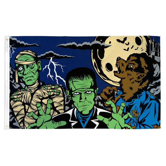 Fright Night Flag - 3ft x 5ft Printed Polyester