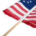 Betsy Ross stick flag 12x18 inch