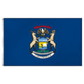 Michigan Flag 3ft x 5ft Super Knit  polyester