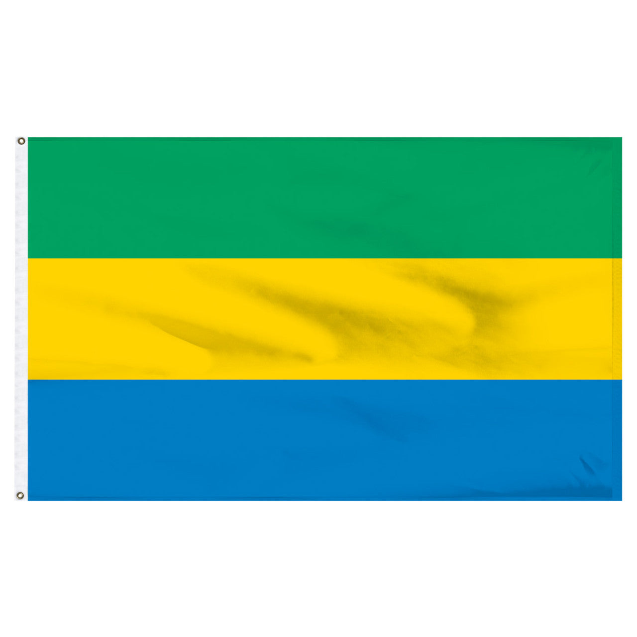 Gabon 4' x 6' Nylon Flag