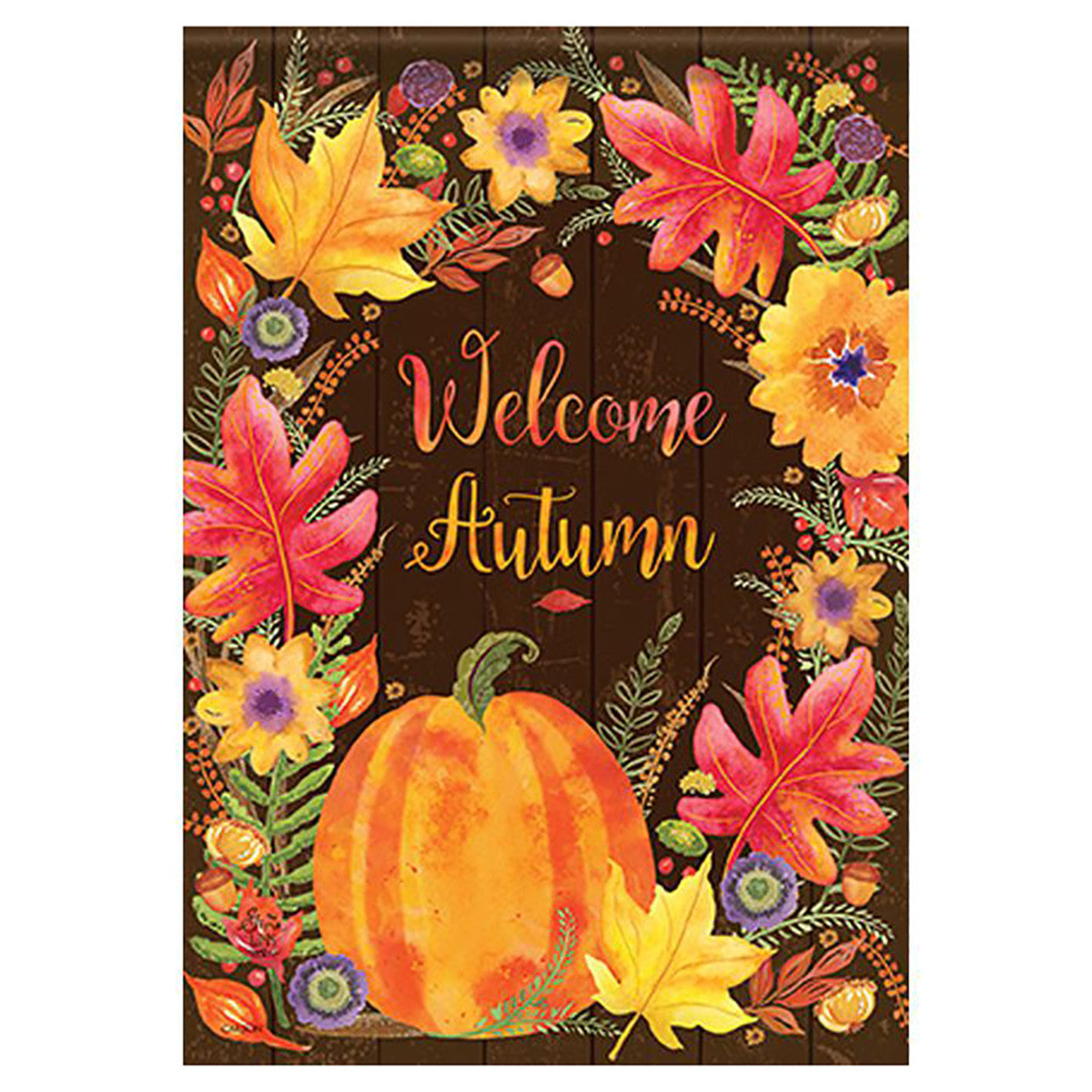 Carson Fall Banner Flag - Autumn Frame – United States Flag Store