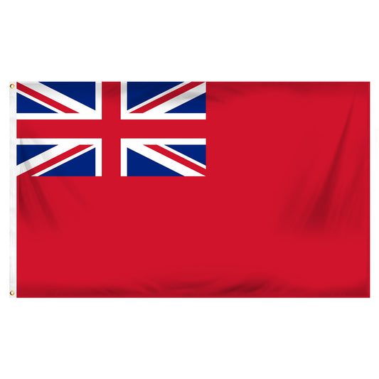 British Red Ensign - Historical Flag 3ft x 5ft Printed Polyester