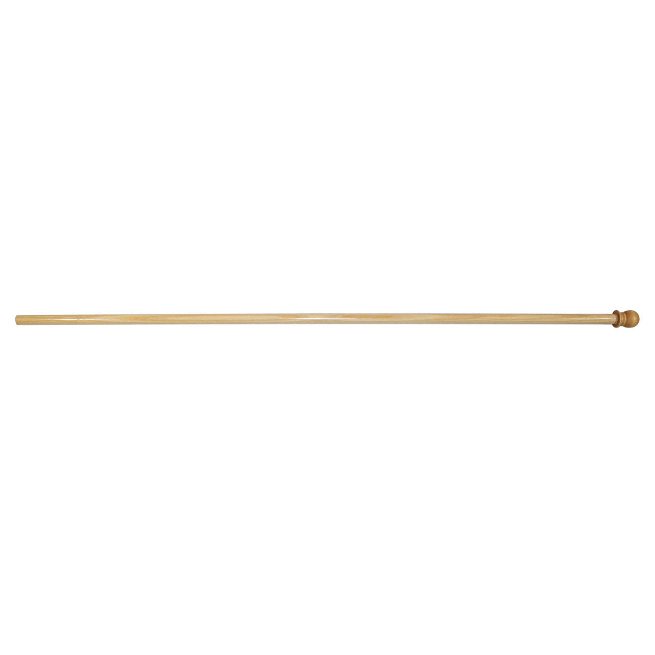 Super Tough 6ft Wood One Piece Residential Pole - Finial Included