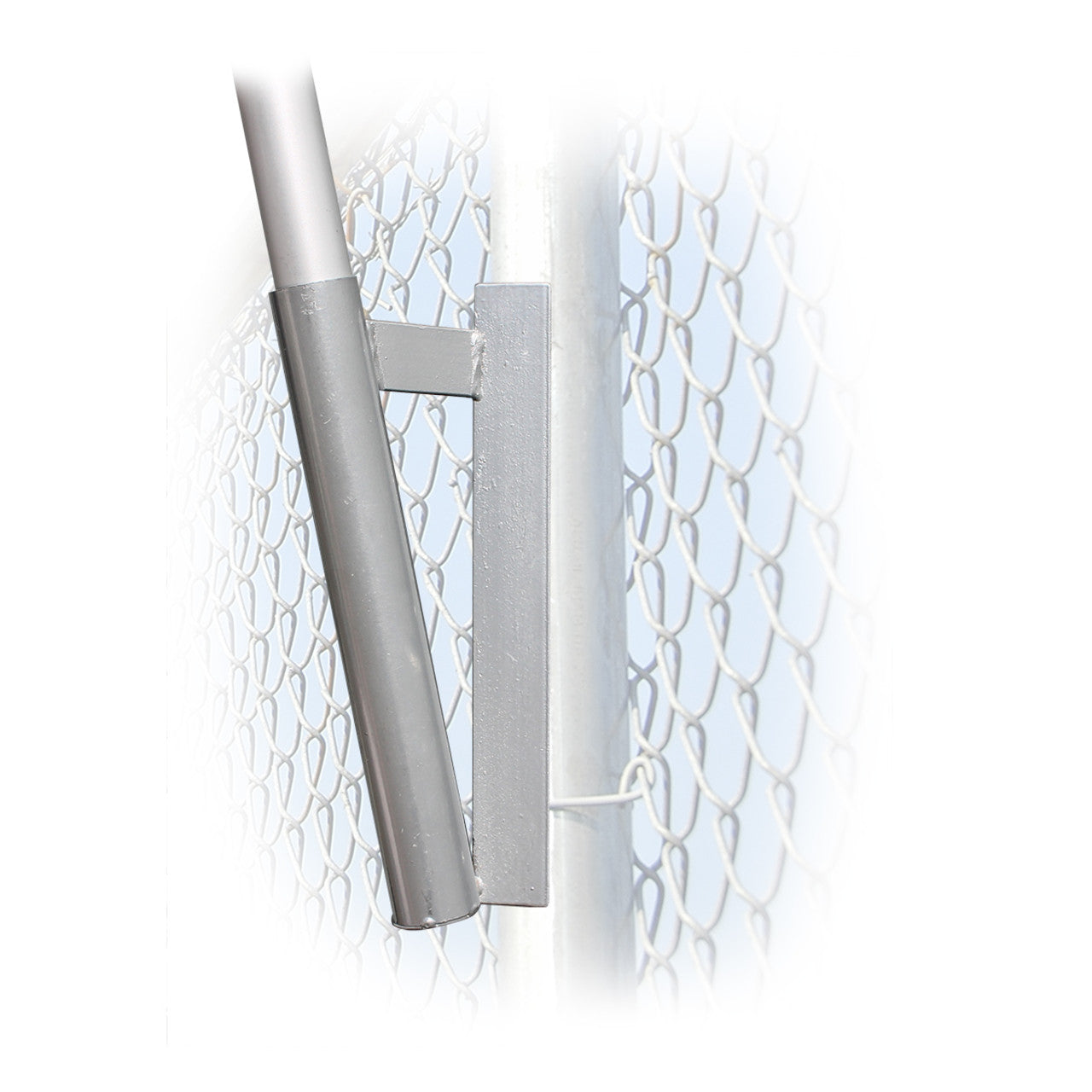 Swooper Pole Mount - Silver Angled