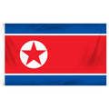 North Korea 3ft x 5ft Printed Polyester Flag