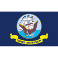 Navy Flag 6ft x 10ft Nylon