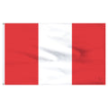 Peru 6' x 10' Nylon Flag - No Seal
