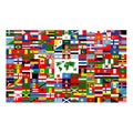 The World Flag 3ft x 5ft Nylon