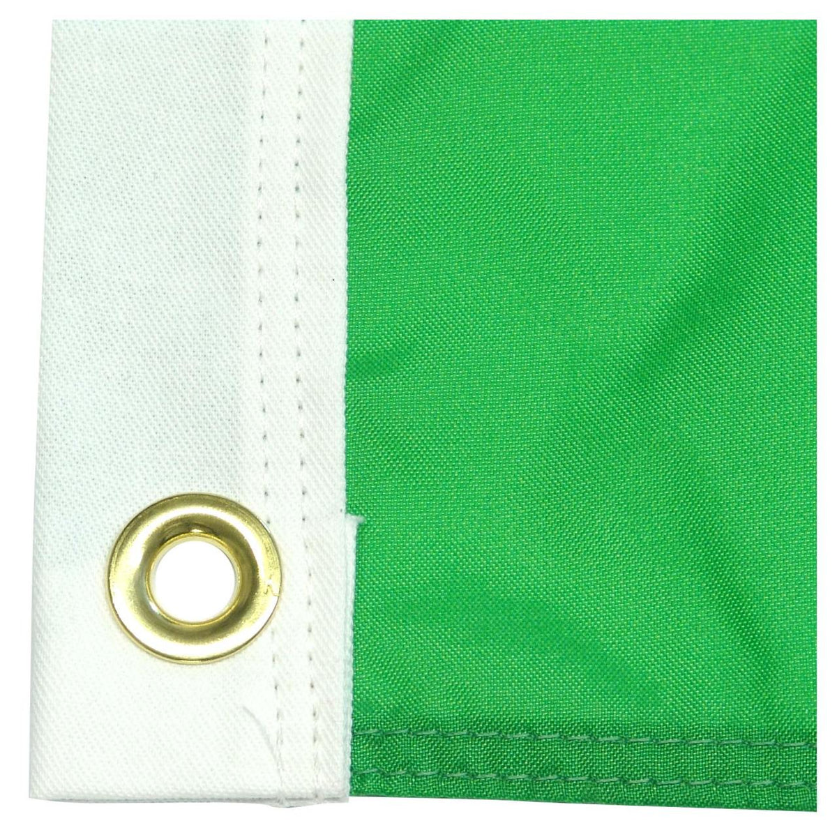 Brass gromet from a flag of Libya