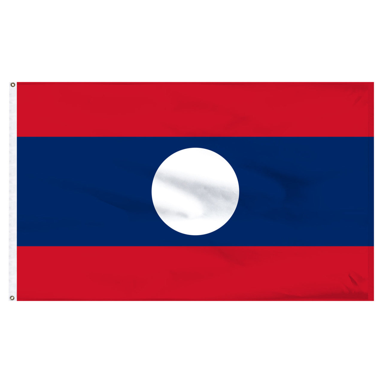 Laos 4ft x 6ft Nylon Flag