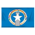 Northern Marianas Flag 3ft x 5ft Printed Polyester