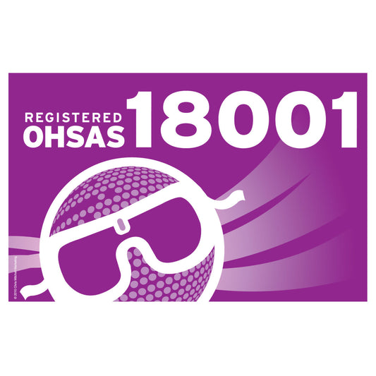 OHSAS 18001 Flag - Secondary Image - United States Flag Store OHSAS 18001 flag