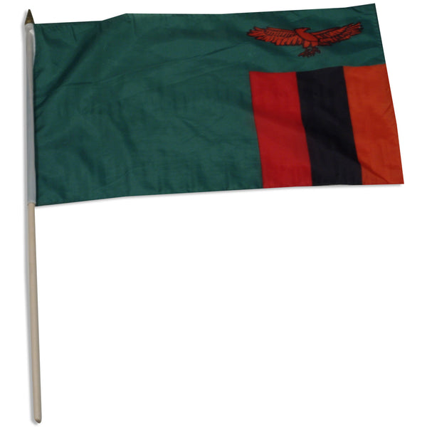 Zambia 12in x 18in Polyester Flag – United States Flag Store