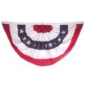 Super Tough Brand 5ft x 10ft Sewn Nylon Pleated Fan