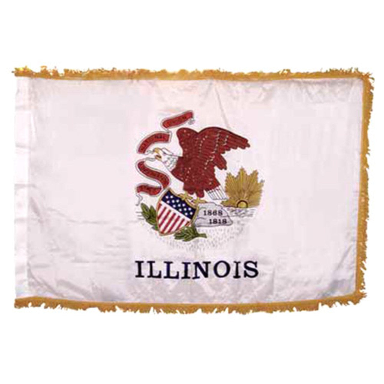 Illinois Indoor Flag 3' x 5' Nylon