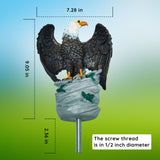 An Eagle flagpole topper