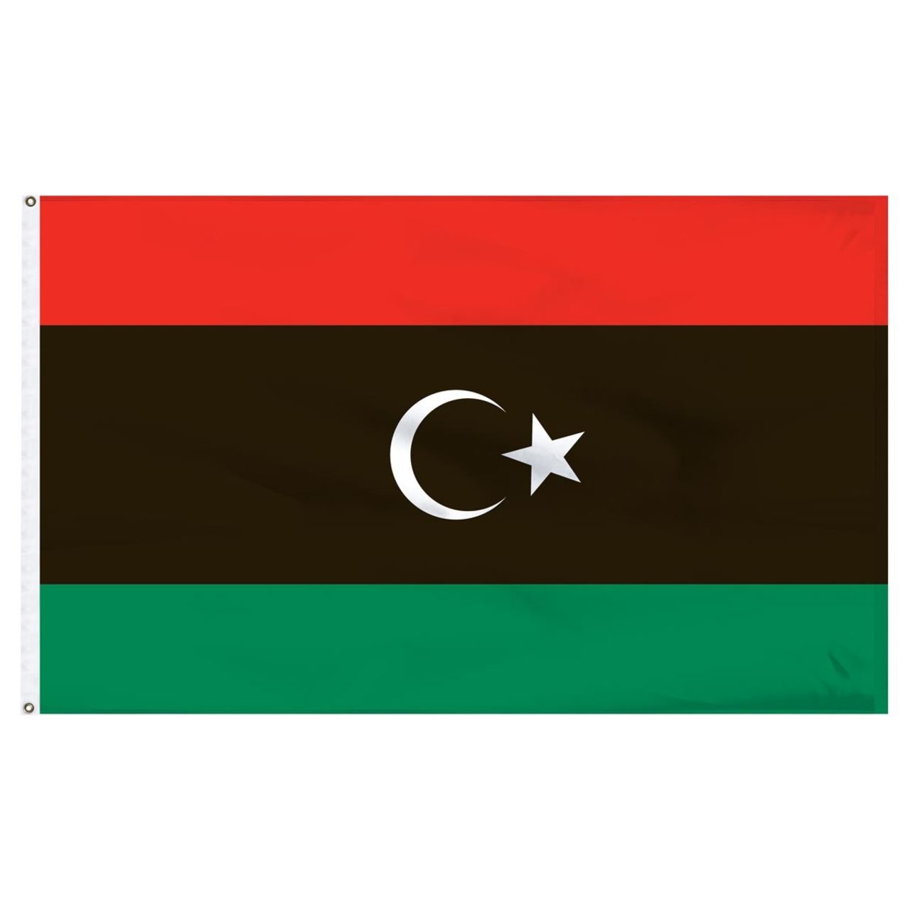 Libya 5ft x 8ft Nylon Flag